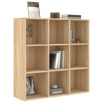 vidaXL Bibliotecă, stejar Sonoma, 98x29x97,5 cm, lemn prelucrat