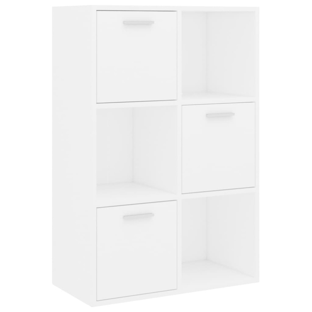 vidaXL Dulap de depozitare, alb, 60 x 29,5 x 90 cm, lemn prelucrat