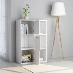 vidaXL Dulap de depozitare, alb, 60 x 29,5 x 90 cm, lemn prelucrat vidaXL Dulap de depozitare, alb, 60 x 29,5 x 90 cm, lemn prelucrat