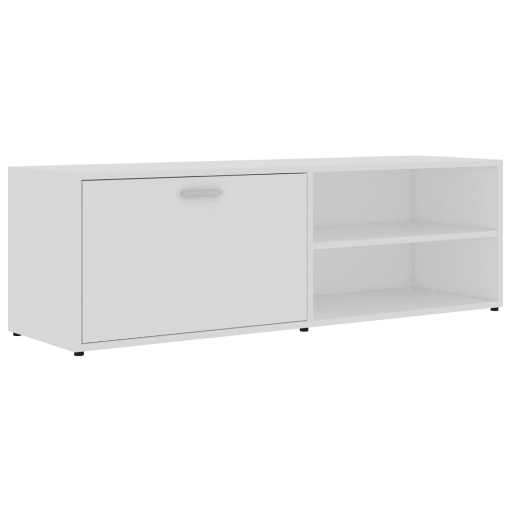 vidaXL Dulap TV, alb, 120x34x37 cm, lemn prelucrat