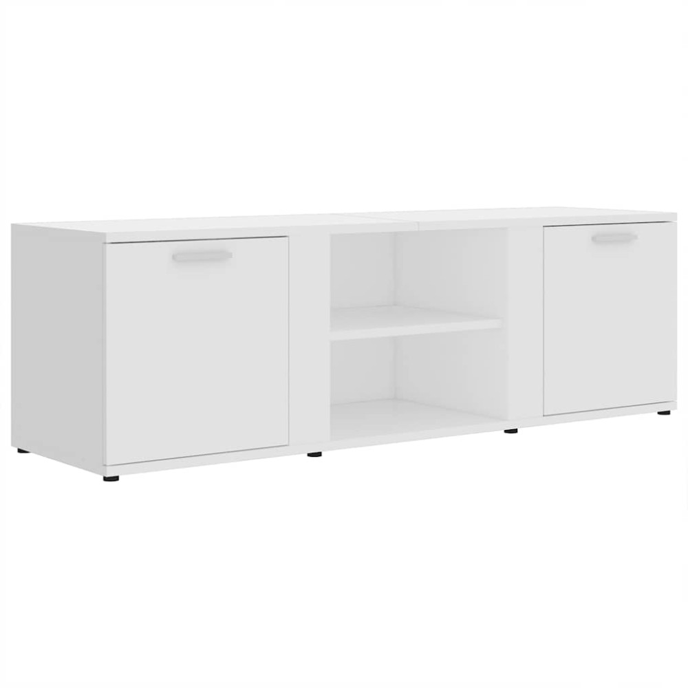 vidaXL Dulap TV, alb, 120x34x37 cm, lemn prelucrat