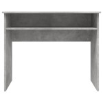 vidaXL Birou, gri beton, 90 x 50 x 74 cm, lemn prelucrat vidaXL Birou, gri beton, 90 x 50 x 74 cm, lemn prelucrat