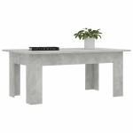 vidaXL Măsuță de cafea, gri beton, 100x60x42 cm, lemn prelucrat vidaXL Măsuță de cafea, gri beton, 100x60x42 cm, lemn prelucrat