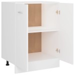 vidaXL Dulap inferior “Lyon”, alb, 60 x 46 x 81,5 cm, lemn prelucrat