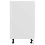 vidaXL Dulap inferior “Lyon”, alb, 60 x 46 x 81,5 cm, lemn prelucrat