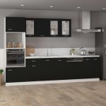 vidaXL Dulap inferior “Lyon”, negru, 60 x 46 x 81,5 cm, lemn prelucrat vidaXL Dulap inferior “Lyon”, negru, 60 x 46 x 81,5 cm, lemn prelucrat