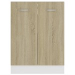 vidaXL Dulap inferior “Lyon”, stejar sonoma, 60x46x81,5 cm