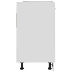 vidaXL Dulap inferior de chiuvetă “Lyon” alb extralucios 80x46x81,5 cm