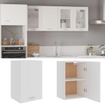 vidaXL Dulap suspendat “Lyon”, alb, 39,5 x 31 x 60 cm, lemn prelucrat vidaXL Dulap suspendat “Lyon”, alb, 39,5 x 31 x 60 cm, lemn prelucrat
