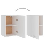 vidaXL Dulap suspendat “Lyon”, alb, 39,5 x 31 x 60 cm, lemn prelucrat vidaXL Dulap suspendat “Lyon”, alb, 39,5 x 31 x 60 cm, lemn prelucrat