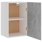 vidaXL Dulap suspendat “Lyon”, gri beton, 39,5x31x60 cm