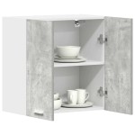 vidaXL Dulap suspendat “Lyon”, gri beton, 60x31x60 cm, lemn prelucrat vidaXL Dulap suspendat “Lyon”, gri beton, 60x31x60 cm, lemn prelucrat
