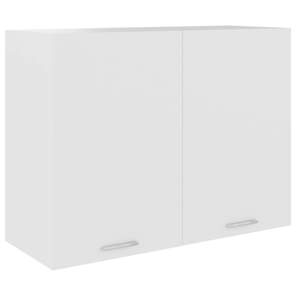 vidaXL Dulap suspendat “Lyon”, alb, 80 x 31 x 60 cm, lemn prelucrat