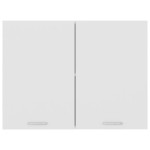 vidaXL Dulap suspendat “Lyon”, alb, 80 x 31 x 60 cm, lemn prelucrat vidaXL Dulap suspendat “Lyon”, alb, 80 x 31 x 60 cm, lemn prelucrat