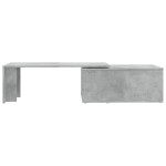 vidaXL Măsuță de cafea, gri beton, 150 x 50 x 35 cm, lemn prelucrat vidaXL Măsuță de cafea, gri beton, 150 x 50 x 35 cm, lemn prelucrat