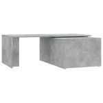 vidaXL Măsuță de cafea, gri beton, 150 x 50 x 35 cm, lemn prelucrat vidaXL Măsuță de cafea, gri beton, 150 x 50 x 35 cm, lemn prelucrat