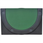 vidaXL Blat de masă de poker pentru 10 jucători, pliabil, verde vidaXL Blat de masă de poker pentru 10 jucători, pliabil, verde