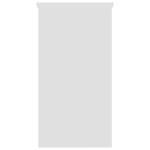 vidaXL Birou, alb, 80x40x75 cm, lemn prelucrat vidaXL Birou, alb, 80x40x75 cm, lemn prelucrat