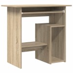 vidaXL Birou, stejar sonoma, 80x45x74 cm, lemn prelucrat
