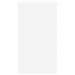 vidaXL Birou, alb, 90x45x76 cm, lemn prelucrat vidaXL Birou, alb, 90x45x76 cm, lemn prelucrat
