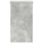 vidaXL Birou, gri beton, 90 x 45 x 76 cm, lemn prelucrat