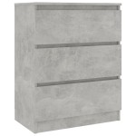 vidaXL Servantă, gri beton, 60 x 35 x 76 cm, lemn prelucrat vidaXL Servantă, gri beton, 60 x 35 x 76 cm, lemn prelucrat
