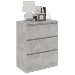 vidaXL Servantă, gri beton, 60 x 35 x 76 cm, lemn prelucrat vidaXL Servantă, gri beton, 60 x 35 x 76 cm, lemn prelucrat