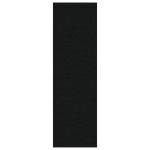 vidaXL Raft de perete, negru, 85x16x52,5 cm, lemn prelucrat