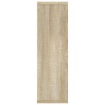 vidaXL Raft de perete, stejar Sonoma, 85x16x52,5 cm, lemn prelucrat