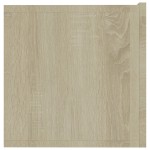 vidaXL Comodă TV, stejar Sonoma, 80 x 30 x 30 cm, lemn prelucrat vidaXL Comodă TV, stejar Sonoma, 80 x 30 x 30 cm, lemn prelucrat