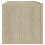 vidaXL Comodă TV, stejar Sonoma, 100 x 30 x 30 cm, lemn prelucrat vidaXL Comodă TV, stejar Sonoma, 100 x 30 x 30 cm, lemn prelucrat