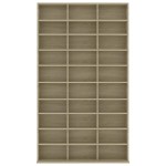 vidaXL Dulap pentru CD-uri stejar sonoma 102x16x177,5 cm lemn compozit vidaXL Dulap pentru CD-uri stejar sonoma 102x16x177,5 cm lemn compozit