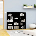 vidaXL Dulap pentru CD-uri, negru, 100 x 23 x 89,5 cm, lemn prelucrat vidaXL Dulap pentru CD-uri, negru, 100 x 23 x 89,5 cm, lemn prelucrat