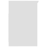 vidaXL Dulap cu sertare, alb, 40x50x76 cm, lemn compozit vidaXL Dulap cu sertare, alb, 40x50x76 cm, lemn compozit