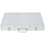 vidaXL Set de poker cu 1000 de jetoane cu laser din aluminiu vidaXL Set de poker cu 1000 de jetoane cu laser din aluminiu