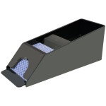 vidaXL Set de poker/blackjack cu 600 de jetoane cu laser din aluminiu vidaXL Set de poker/blackjack cu 600 de jetoane cu laser din aluminiu