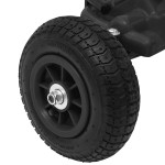 vidaXL Mașinuță kart cu pedale și roți pneumatice, negru vidaXL Mașinuță kart cu pedale și roți pneumatice, negru