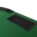 vidaXL Masă de poker pliabilă în 3, pentru 9 jucători, oval, Verde vidaXL Masă de poker pliabilă în 3, pentru 9 jucători, oval, Verde