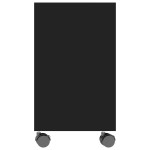 vidaXL Masă laterală, negru, 70x35x55 cm, lemn compozit vidaXL Masă laterală, negru, 70x35x55 cm, lemn compozit