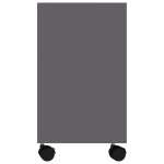 vidaXL Masă laterală, gri, 70x35x55 cm, lemn compozit vidaXL Masă laterală, gri, 70x35x55 cm, lemn compozit