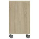 vidaXL Masă laterală, stejar sonoma, 70x35x55 cm, lemn compozit vidaXL Masă laterală, stejar sonoma, 70x35x55 cm, lemn compozit
