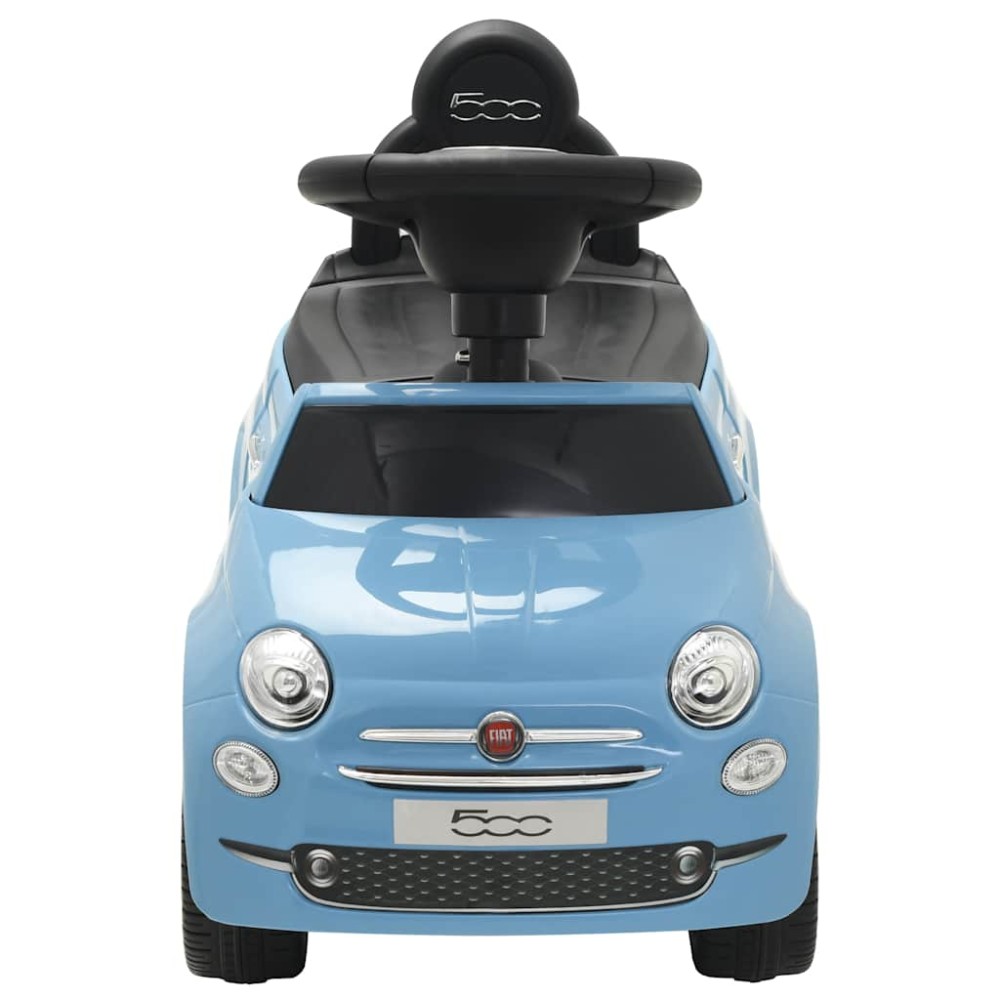vidaXL Mașinuță fără pedale Fiat 500 albastru