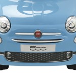 vidaXL Mașinuță fără pedale Fiat 500 albastru vidaXL Mașinuță fără pedale Fiat 500 albastru
