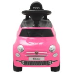 vidaXL Mașinuță fără pedale Fiat 500, roz vidaXL Mașinuță fără pedale Fiat 500, roz