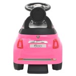 vidaXL Mașinuță fără pedale Fiat 500, roz vidaXL Mașinuță fără pedale Fiat 500, roz