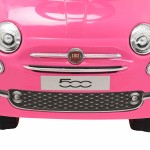 vidaXL Mașinuță fără pedale Fiat 500, roz vidaXL Mașinuță fără pedale Fiat 500, roz