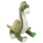 vidaXL Jucărie dinozaur Brontosaurus, verde, pluș