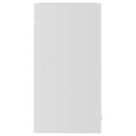 vidaXL Dulap de sticlă suspendat “Lyon”, alb, 60 x 31 x 60 cm