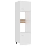 vidaXL Dulap cuptor microunde “Lyon”, alb, 60 x 57 x 207 cm vidaXL Dulap cuptor microunde “Lyon”, alb, 60 x 57 x 207 cm