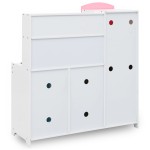 vidaXL Bucătărie de jucărie pentru copii, multicolor, 80x30x85 cm, MDF vidaXL Bucătărie de jucărie pentru copii, multicolor, 80x30x85 cm, MDF